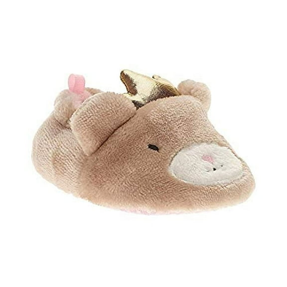 Infant Prewalk Princess Bear Slippers (2)
