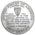 thumbnail image 2 of 1993-D World War II $1 Silver Commem BU (Capsule Only), 2 of 2