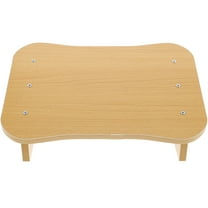 MLINS Wooden Footstool Nursing Foot Stool Slant Desk Foot Rests Wood Office Footrest for Office Chair Posture Support Living Room