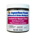 thumbnail image 2 of Axolotl Food 1/16" Soft Moist Sinking Rangen Salmon Meal Crumbles for Baby Axolotl, Newts, Shrimp, Snails - 6.2oz Sm Round Jar, 2 of 9