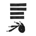 thumbnail image 1 of Práctico cinturón de sujeción para cama unisex, cinturón de sujeción para muñeca y tobillo, accesorio de juguete sexual para parejas, tamaño medio negro, 1 of 8