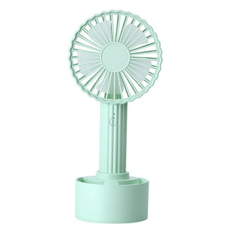 

Protable Handheld Fan Battery Operated with Base Pocket Cooling Fan 1200 mAh Desk Fan Mini Personal Fan Tiny Strong Wind USB Rechargeable Speed Adjustable for Girls Women Men Indoor Outdoor Travel