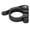 Black, variant on Rupoun Bike Seatpost Clamp Professional 34.9mm (1.37 in) Aluminum Alloy Lightweight High Strength CNC Machined Quick Release Bicycle Seatpost Clamp Red[cite: 1]