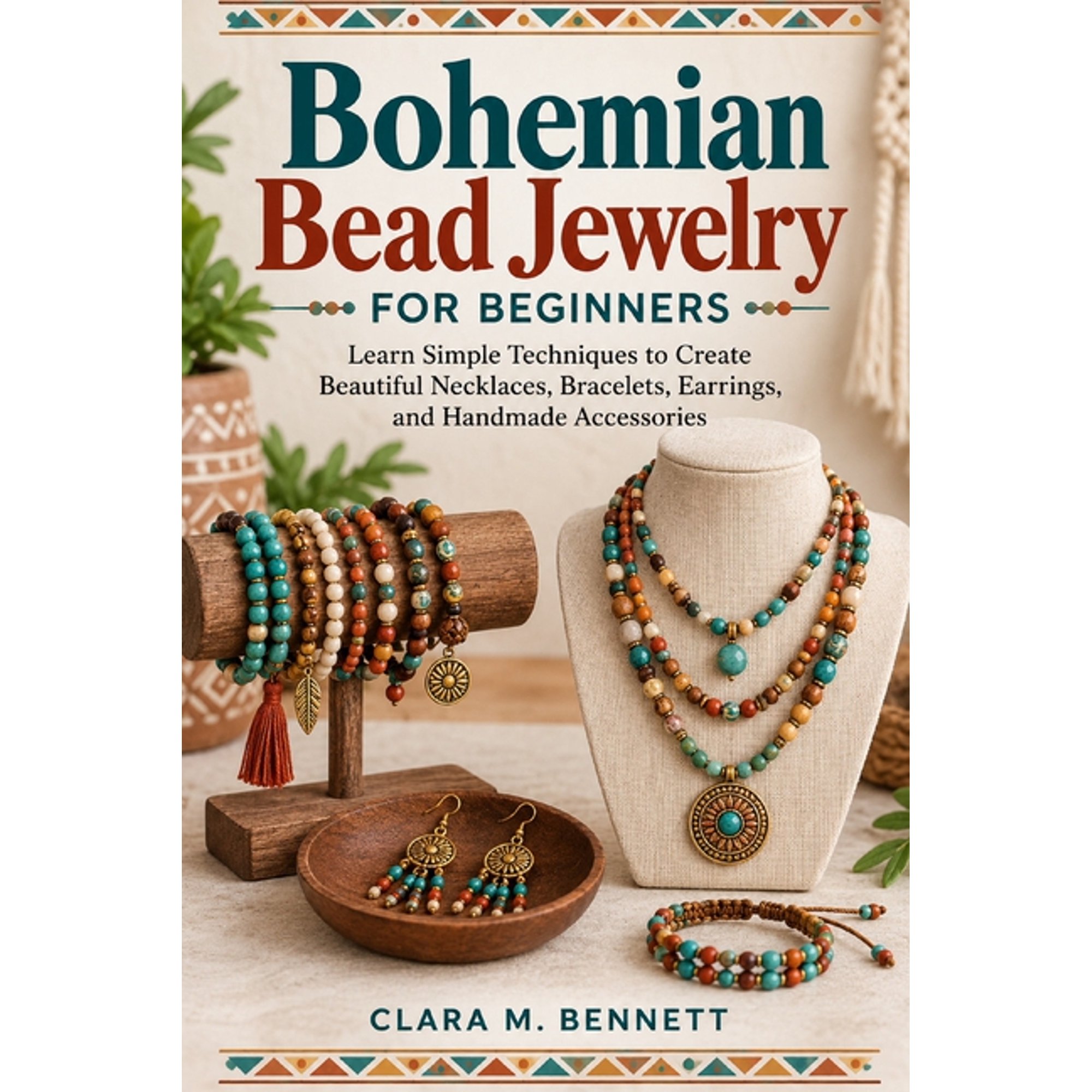 Bohemian Bead Jewelry for Beginners: Learn Simple Techniques to Create Beautiful Necklaces, Bracelets, Earrings, and Han, (Paperback)
