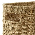 thumbnail image 5 of Casafield Magazine Holder Basket with Handles - Oval Seagrass Storage Bin for Bathroom, Home Office, 5 of 7