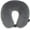 Dark Grey, variant on Brookstone Microbead Travel Neck Pillow - Lightweight U-Shaped Travel Pillow for Neck Support