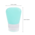 thumbnail image 2 of NUOLUX 2Ud De Silicona Para Viaje Selladas Para Almacenamiento De Cosméticos Y Cuidado Personal, 2 of 7