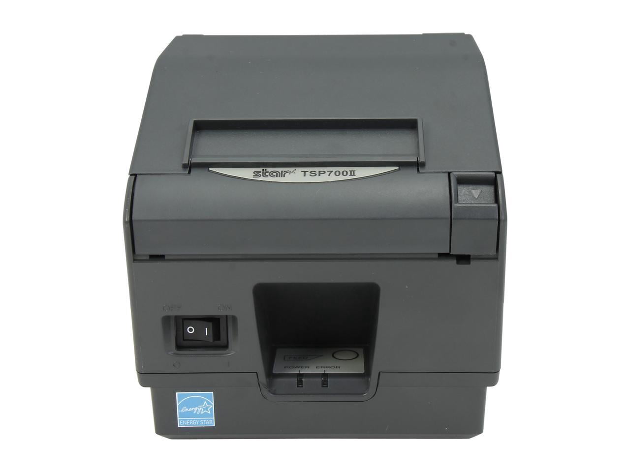 Star Micronics 39442511 TSP700 Series Direct Thermal Receipt Printer, USB - Gray - TSP743IIU-24GRY
