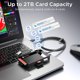 thumbnail image 5 of Lector de tarjetas SD WARRKY 7 en 1 USB 3.0/USB-C para Mac, iPad, etc., 5 of 7