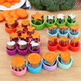 thumbnail image 4 of Juego de 24 moldes de cortadores de verduras, juego de mini cortadores de galletas, moldes para reposteria con 30 puas de alimentos y tenedores para ninos, accesorios para hornear y suplem GELIFATLE NA, 4 of 7