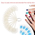 thumbnail image 3 of 120Pcs / Bag False Nail Tip Stick Palette Manicure Polish Gel Display Practice Tools, 3 of 5