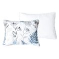 thumbnail image 4 of AeroSoft Bailey 3-piece Contemporary Microfiber Queen Quilt Set in White, 4 of 9