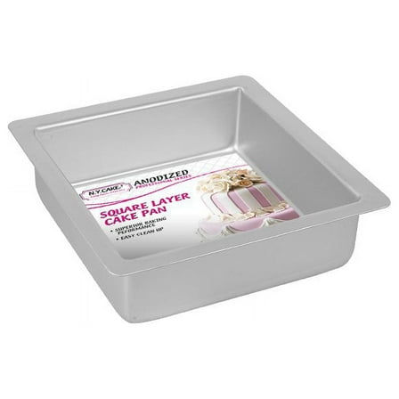 Square Cake Pan 6 x 6 x 2 Inch