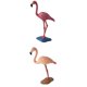 thumbnail image 1 of Figuras de aves de imitación, juguetes en miniatura de animales, decoración, flamenco, 2 uds., 1 of 9