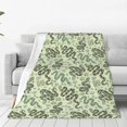 thumbnail image 1 of Balery Green Snake Manta de Felpa Suave y Acogedora – Cobija de Franela Aterciopelada para Cama, Lavable y Cálida para Sofá, Mascotas, Transpirable-40"x30", 1 of 7