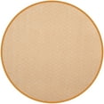 thumbnail image 4 of SAFAVIEH Montauk Terrence Geometric Diamond Cotton Area Rug, Ivory/Rust, 3' x 5', 4 of 10