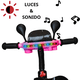 thumbnail image 2 of Triciclo para Niños Torreta con Luz y Sonido Ruedas de Eva Apto a partir de 2 Años Soporta hasta 20 kg - Rosa, 2 of 6