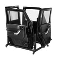 thumbnail image 4 of KFFKFF Jeep Door Transport Trolley, Quad Door Mobile Storage Stand with Enhanced Rubber Padding, Robust Vehicle Door Support Trolley Compatible with Jeep Wrangler JK JL/Gladiator JT 2007- 2023 JK JL, 4 of 9