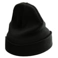 thumbnail image 3 of Halloween Grim Reaper Embroidered Long Knitted Beanie - Black OSFM, 3 of 5