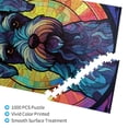 thumbnail image 2 of Puzzle de madera Novgift Miniature Schnauzer 1000 piezas, 2 of 7