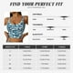 thumbnail image 5 of Balery Ocean Waves Sujetadores deportivos con espalda cruzada para mujer, acolchados, sin costuras, de alto impacto, ideales para yoga, gimnasio, entrenamiento y fitness.-, 5 of 8