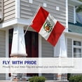 thumbnail image 3 of Anley 3x5 Foot Peru Flag - Peruvian National Flags Polyester (2 Pack), 3 of 7