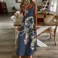 thumbnail image 2 of Space Astronaut Sleeveless Dress Woman Fashion Long Dresses Women's Summer Suit Dress Summer 2025 Women, 2 of 6