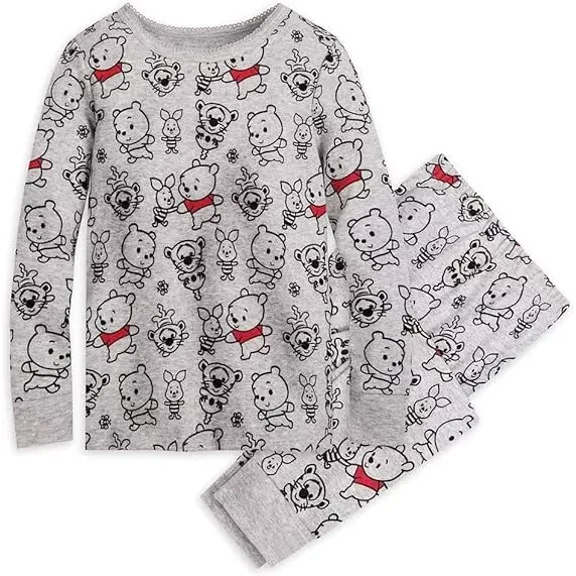 Disney Winnie The Pooh PJ PALS for Girls, Size 6