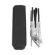 thumbnail image 1 of 304 Stainless Steel Flatware Set Portable Paint Chopsticks Spoon Fork Straw Set for OutdoorBlack Silver (Black Storage Box), 1 of 5