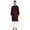 Maroon, variant on Atasi Indian Mens 2 Piece Kurta Pajama Set Henley Neck Casual Long Kurta