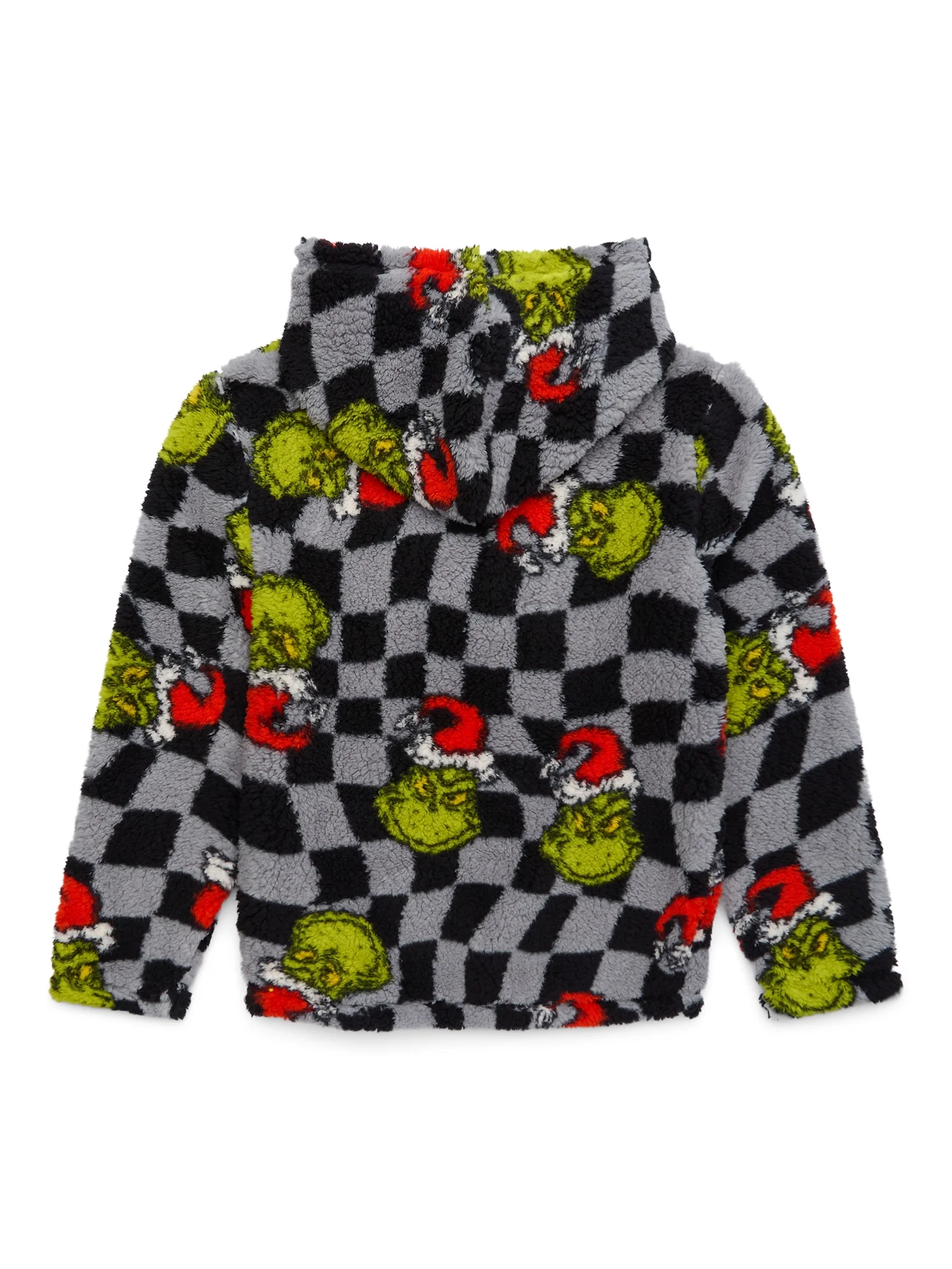 The Grinch Boys’ Pullover Hoodie with Long Sleeves, Sizes 4-18