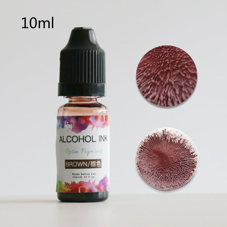 Alcohol Ink Diffusion UV Resin Pigment Kit Liquid DIY Colorant Dye