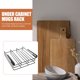 thumbnail image 3 of FUTUREORYY Estante Bajo Gabinete Negro Para Cocina Con Barra Colgante Para Utensilios Y Tablas, 3 of 8