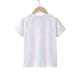 thumbnail image 2 of Girls' Red Floral Print Cotton T-Shirt - Casual Crew Neck, Short Sleeve, Summer Knit Top with White Daisy Design, Casual Summer Wear|Floral Print Top|Soft Texture Shirt, Cute Shirts, 2 of 6