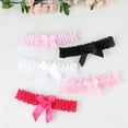thumbnail image 6 of Royal Garters for Bride Wedding Garter Set for Party Bridal Garter Belt for Women, 6 of 6