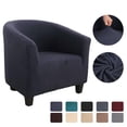 thumbnail image 3 of Housses de Canapé Extensibles Protecteur de Meubles Résistant Polyester Doux Noir, 3 of 8