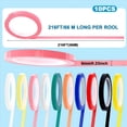 thumbnail image 4 of 20 Rollos de Cinta de EsterilizacióN para Autoclave, Cinta de IdentificacióN de Instrumentos de 0,24 Pulgadas de y 216,5 Pulgadas de , 10 Colores, 4 of 5