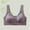 A01_Purple, variant on Floral Printed Bras for Womens,Womens's Front Buckle Breast Feeding Bras Ultra Comfort Soft 18 Hour Full-Coverage Bra No Riding Up Non-Slip Anti-Sagging Seamless Bras