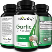Garlic Pills Odorless Heart Health and Immune Support Formula by Natures Craft
