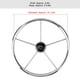 thumbnail image 3 of 15-1/2in 5 Spoke 10 Grados Accesorios Para Botes Marinos de Acero inoxidable, 3 of 7