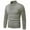 Gray, variant on ibuvkizy Fall Winter Sweaters for Men!Men's Casual Vacation Two-piece Sweater Shirt Collar Fashionable Top Knitted Sweater Gray,L