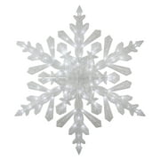 47 "LED éclairé floue fraîche blanc flocon de neige décoration de Noël