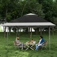 thumbnail image 2 of Telyswee 12'x12' Pop-up Gazebo Outside Patio Gazebo Outdoor Gazebo Canopy Patio Tent Backyard Canopy with 3 Adjustable Height and 144 Square ft of Shade, 2 of 7