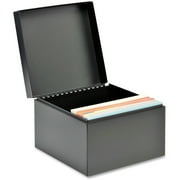 STEELMASTER Steel Card File Box, Fits 5 x 8 Inches Index Cards, 900 Card
