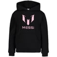 thumbnail image 3 of Sudadera con capucha Messi para niño, manga larga, polar, logo, talla 6, 3 of 4