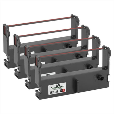 - Speedy Inks Compatible Printer Ribbon Cartridge Replacement for Epson ERC-39 (Black/Red, 4-Pack)