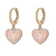 thumbnail image 1 of Aretes colgantes forma de corazón shaofei modelo 4680 Tauro, 1 of 5