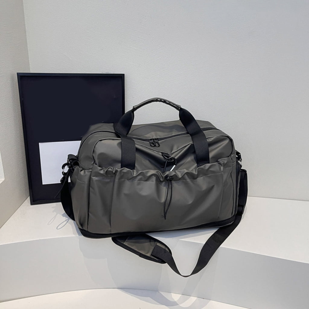 Functional Waterproof Travel Organizer With Wet Dry Pockets And Shoe Compartment