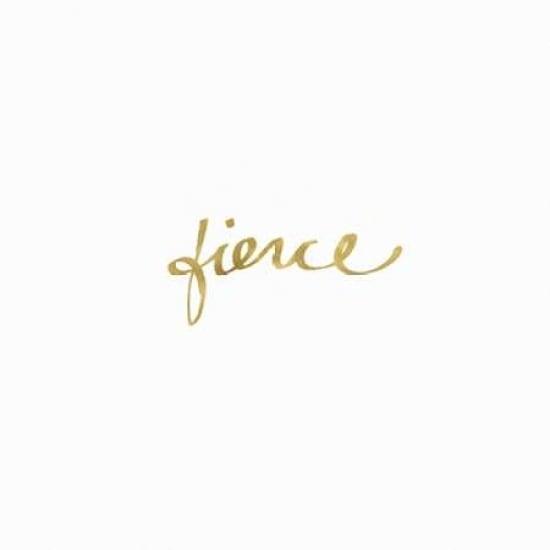 Fierce Gold Canvas Art - Linda Woods(24X24)
