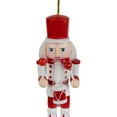 thumbnail image 6 of Northlight Nutcracker Soldiers Wooden Christmas Ornaments - 5" - Red and White - Set of 4, 6 of 9
